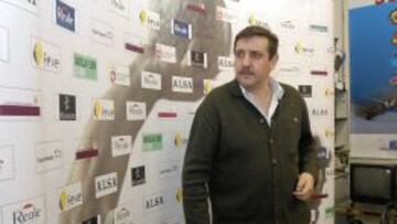 Juan Arias, en sus tiempos de presidente del Ademar