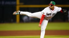 PHOENIX, AZ - MARCH 11: Luis Cessa #85 of Team Mexico pitches during Game 1 of Pool C between Team Colombia and Team Mexico at Chase Field on Saturday, March 11, 2023 in Phoenix, Arizona. (Photo by Daniel Shirey/WBCI/MLB Photos via Getty Images)