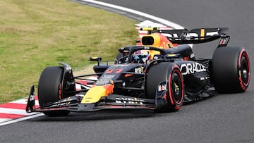 Así quedó Checo Pérez en la clasificación del GP de Japón ¿en qué posición sale?