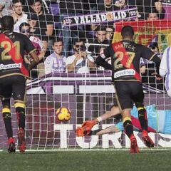 Dimitrievski amargó Zorrilla en la última visita