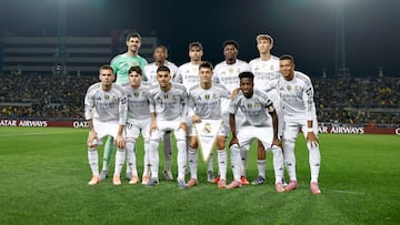30/09/2025 PARTIDO CHAMPIONS LEAGUE
JORNADA 2 FASE GRUPOS
KAIRAT ALMATY - REAL MADRID
FORMACION EQUIPO