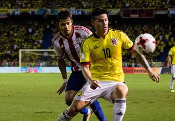 En imágenes la derrota de Colombia ante Paraguay