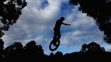 Espectaculares imágenes de Monociclismo extremo