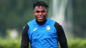 Duvan Zapata regresar&aacute; a entrenamiento con Atalanta