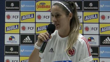 Daniela Montoya ante Chile: "Entrenamos para ganar"