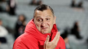 FILE PHOTO: Soccer Football - FIFA Women’s World Cup Australia and New Zealand 2023 - Group E - Portugal v United States - Eden Park, Auckland, New Zealand - August 1, 2023 U.S. coach Vlatko Andonovski before the match REUTERS/David Rowland/File Photo