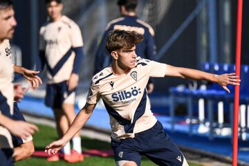 Jos Antonio de la Rosa entrenando en la Ciudad Deportiva.