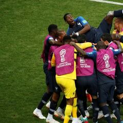 1x1 de Francia: Griezmann fue decisivo y Mbappé brilló