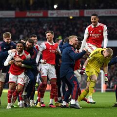 Reacción de campeón del Arsenal