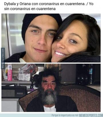 Los memes deportivos no paran por el coronavirus