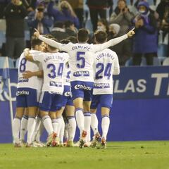 El Zaragoza impone su ley