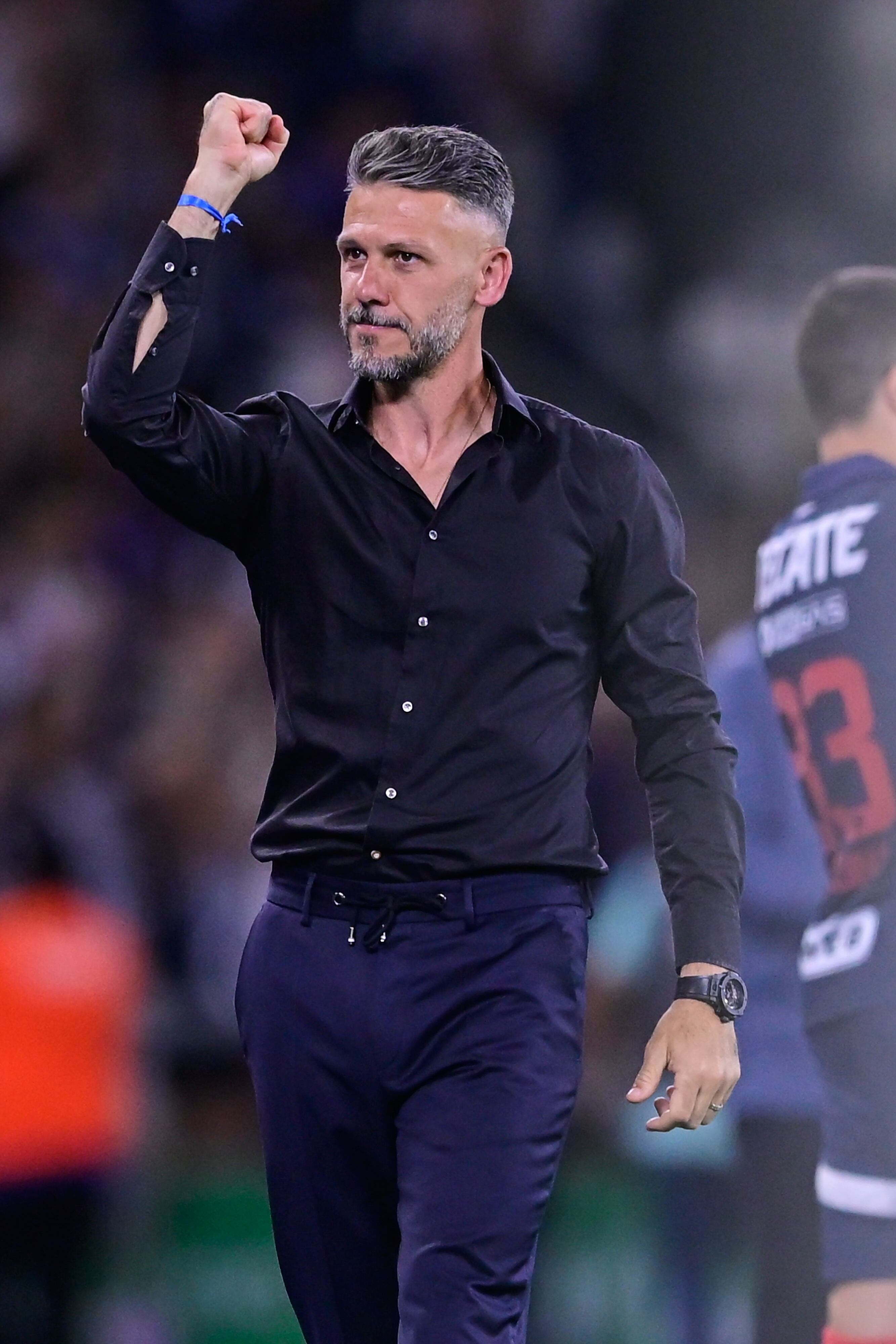 Martin Demichelis head coach of Monterrey during the 16th round match between Monterrey and America as part of the Liga BBVA MX, Torneo Clausura 2025 at BBVA Bancomer Stadium, on April 16, 2025 in Monterrey, Nuevo Leon, Mexico.