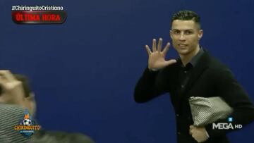 Cristiano y el feo gesto de la polémica en zona mixta