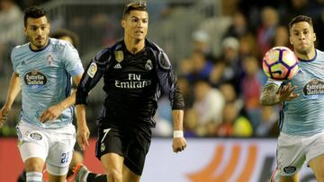 Cristiano, en Balaídos.