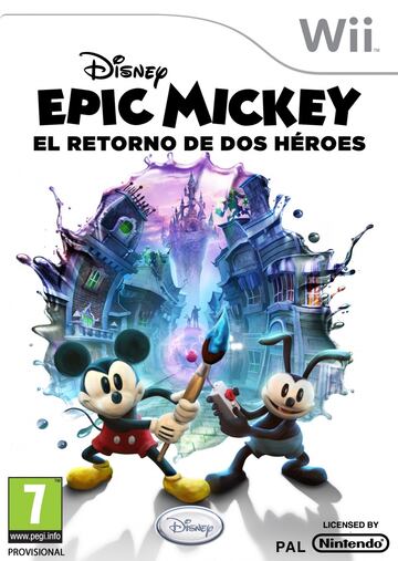 Carátula - Disney Epic Mickey 2 (Wii)