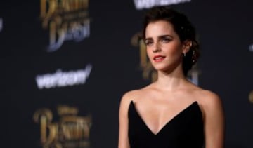 Emma Watson en la premiere mundial de La Bella y la Bestia