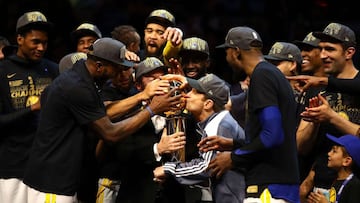 Golden State Warriors, campeones de la NBA 2017-18.