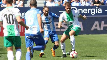 Málaga 1-2 Extremadura: resumen, resultado y goles