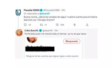 Erika Buenfil expone acoso en redes sociales por parte de una mujer