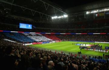 El espectacular aspecto de Wembley.