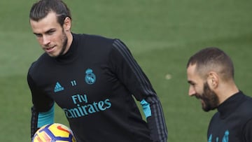 Gareth Bale regresa a prácticas con sus compañeros