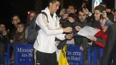 El cañón de Cristiano contra el muro de Toño