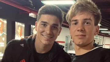 Julián Alvarez ‘delata’ a Mastantuono