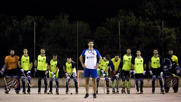 El Espanyol de hockey patines.