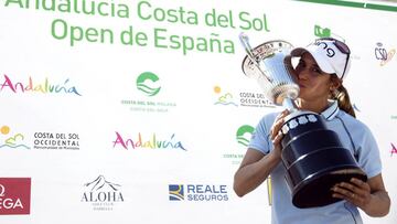 Azahara Muñoz se proclama campeona del Open de España