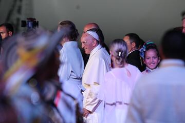 El Papa Francisco recorrió Bogotá, Villavicencio, Medellín y Cartagena con su mensaje de paz y reconciliación. Una visita emotiva para practicantes y no creyentes.