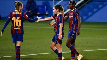 Jugadoras del Barça.