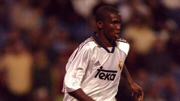 Samuel Eto&#039;o, ex jugador camerun&eacute;s, durante su etapa en el Real Madrid.