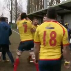 Así fue la persecución de los jugadores de España al árbitro