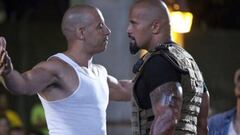 Tensi&oacute;n entre Vin Diesel y Dwayne Johnson durante la grabaci&oacute;n de Fast and Furious 8.
