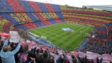 Imagen del Camp Nou.