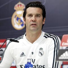 Solari: "Bale tiene el foco en el partido, como los demás"