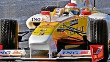 <b>COMENZANDO A RODAR. </b>Alonso y su R29 tienen un largo trabajo de acoplamiento antes de la primera cita del campeonato, el 29 de marzo en Australia.