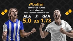 Deportivo Alavés vs. Real Madrid CF: horario, dónde ver, pronósticos y clasificación