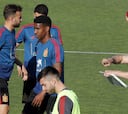 Aleñá y Cucurella se despiden de la concentración de la Sub-21