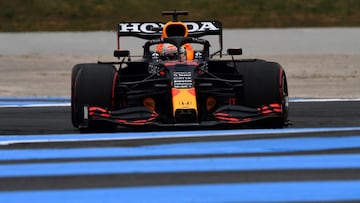 Max Verstappen (Red Bull RB16B). Paul Ricard, Francia. F1 2021.
