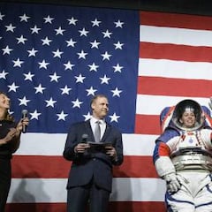 NASA unveils new spacesuit for Artemis Mission: first woman to walk on moon to wear innovative design