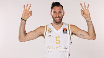 Rudy Fernández, alero del Real Madrid.
