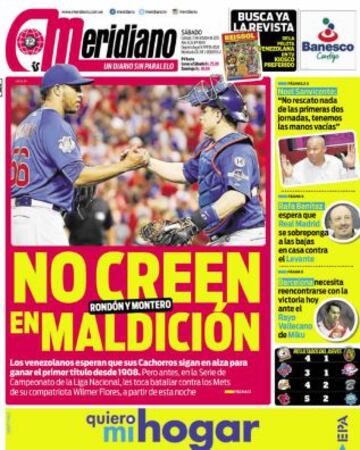 Portadas de la prensa deportiva