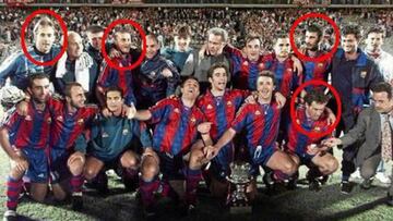 Cuatro cuartofinalistas de Champions en la misma foto