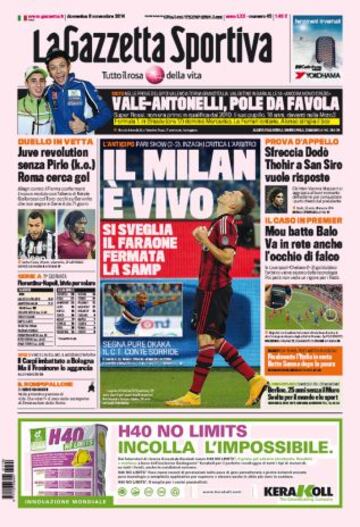 Portadas de la prensa deportiva