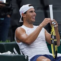 Nadal progresa en el O2