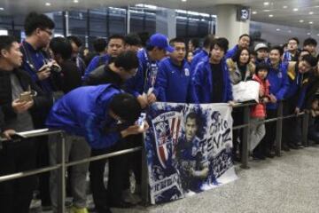 Carlos Tévez ya está en Shanghái.