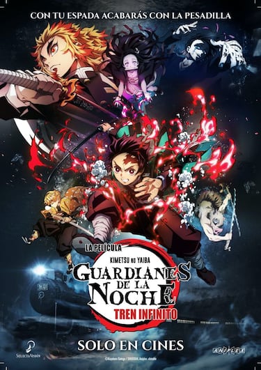 La película de Kimetsu no Yaiba: El Tren Infinito, ya disponible en Amazon Prime Video