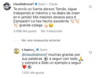 Brilló ante la U, Claudio Bravo lo elogió y hoy fue vocal de mesa