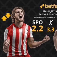 Real Sporting de Gijón vs. Racing de Santander: horario, dónde ver, pronósticos y clasificación